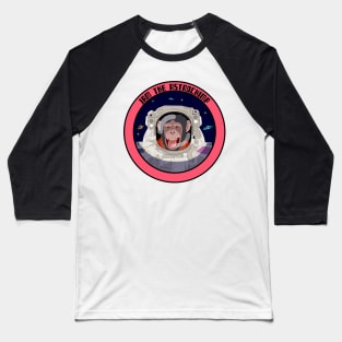 Meet the Astrochimp Baseball T-Shirt